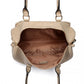 Miss Lulu Leather Look Maternity Changing Shoulder Bag Beige