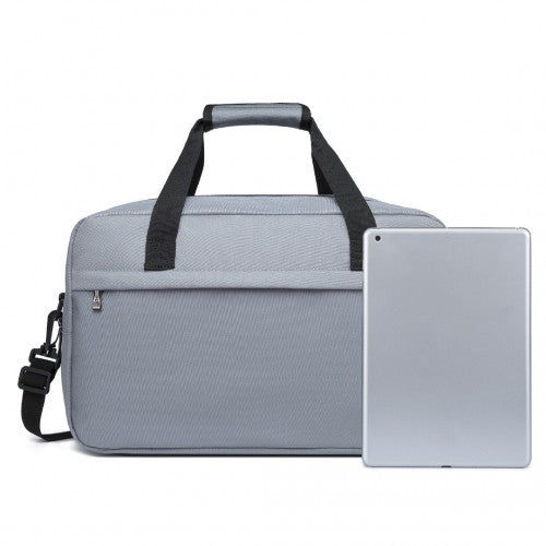 Kono Multi Purpose Men's Shoulder Bag - Light Grey