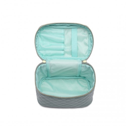 Miss Lulu Make-Up Organiser Storage Bag - Green