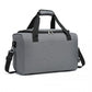 Kono Structured Travel Duffle Bag - Grey