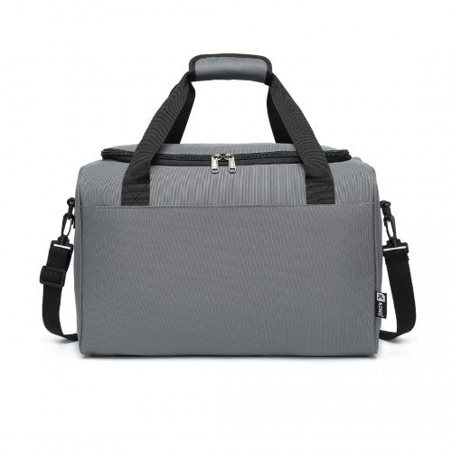 Kono Structured Travel Duffle Bag - Grey