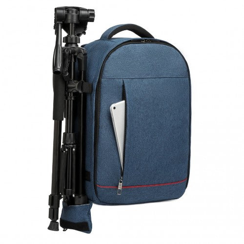 Kono Water Resistant Shockproof DSLR Camera Backpack - Navy