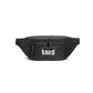 Kono Lightweight Fashion Sports Bum Bag For Men And Women - Black