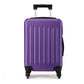 Kono 28 Inch Abs Hard Shell Luggage 4 Wheel Spinner Suitcase - Purple