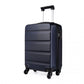 Kono 19 Inch Horizontal Design Abs Hard Shell Suitcase With TSA Lock - Navy