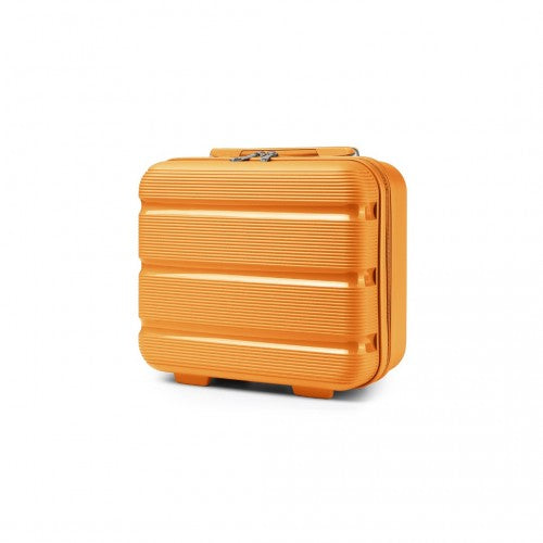 Kono 14 Inch Bright Hard Shell PP Vanity Case - Orange