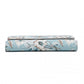 Miss Lulu Ladies' Flower Printed PU Leather Long Purse - Blue